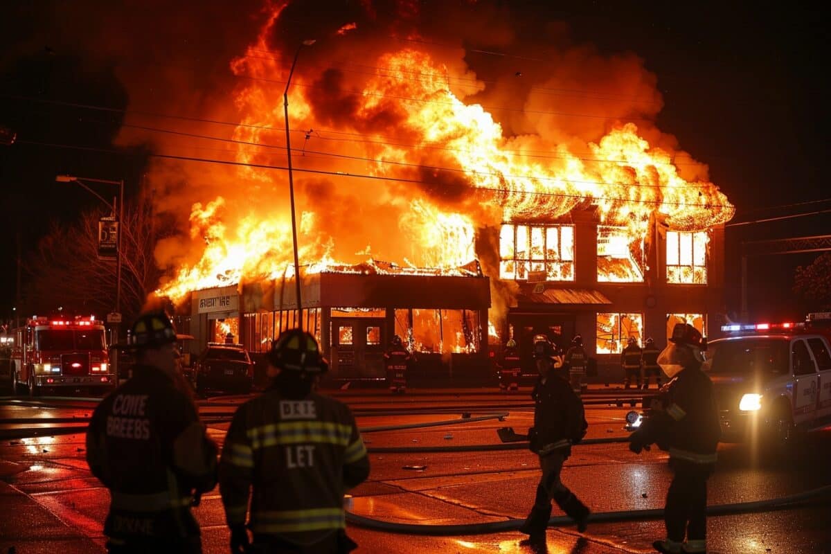 Incendie terrifiant à Port-Vendres: une boulangerie en flamme, les habitants sous le choc! Que s'est-il vraiment passé?