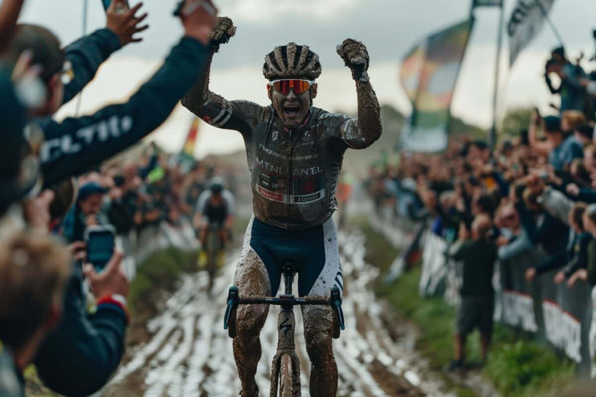 Incroyable prouesse de Mathieu Van der Poel : deuxième victoire consécutive au Paris-Roubaix, une réplique sensationnelle du raid de 60 km