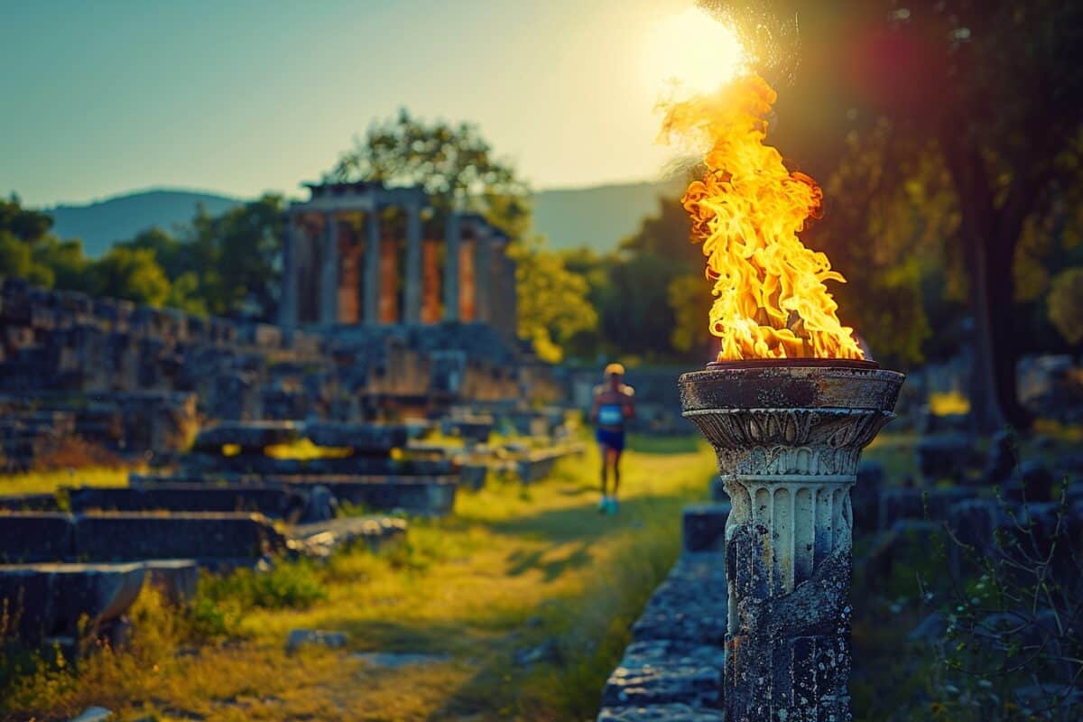 Le mystérieux voyage de la flamme olympique à travers la Grèce pour Paris 2024: découvrez les sites incontournables!