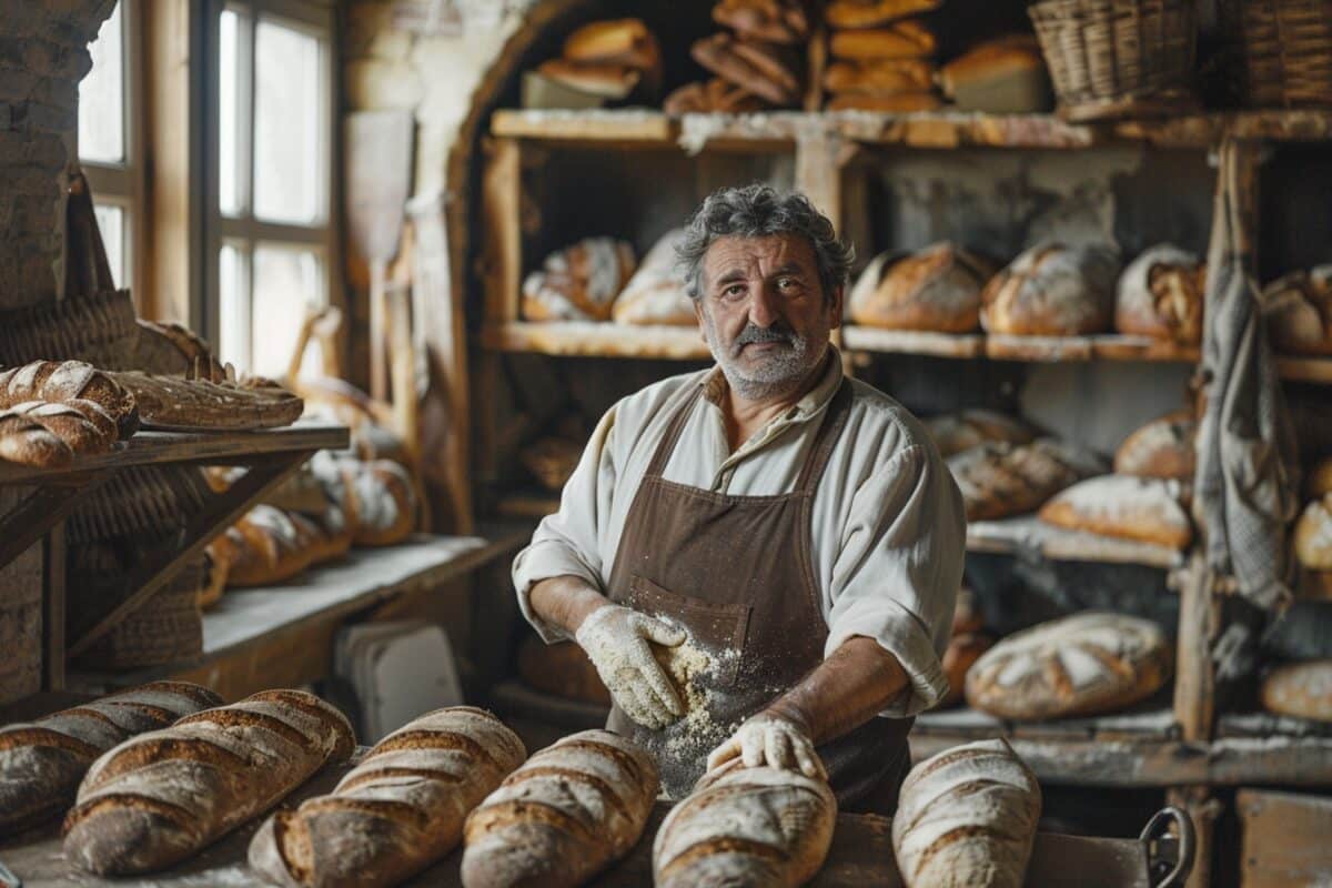 Le voyage gustatif à Trepot : une rencontre avec le paysan-boulanger Pierre Rouillon qui façonne le pain avec passion