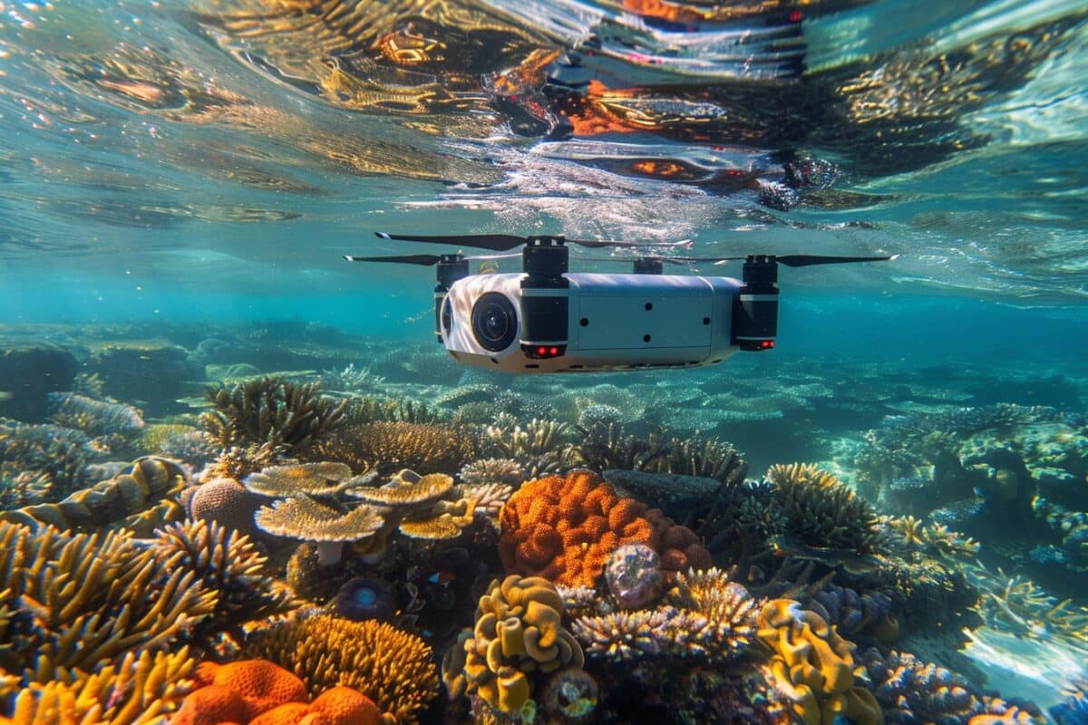 Les drones sous-marins : un nouvel espoir pour la cartographie et la préservation des précieux habitats coralliens – découvrez comment !