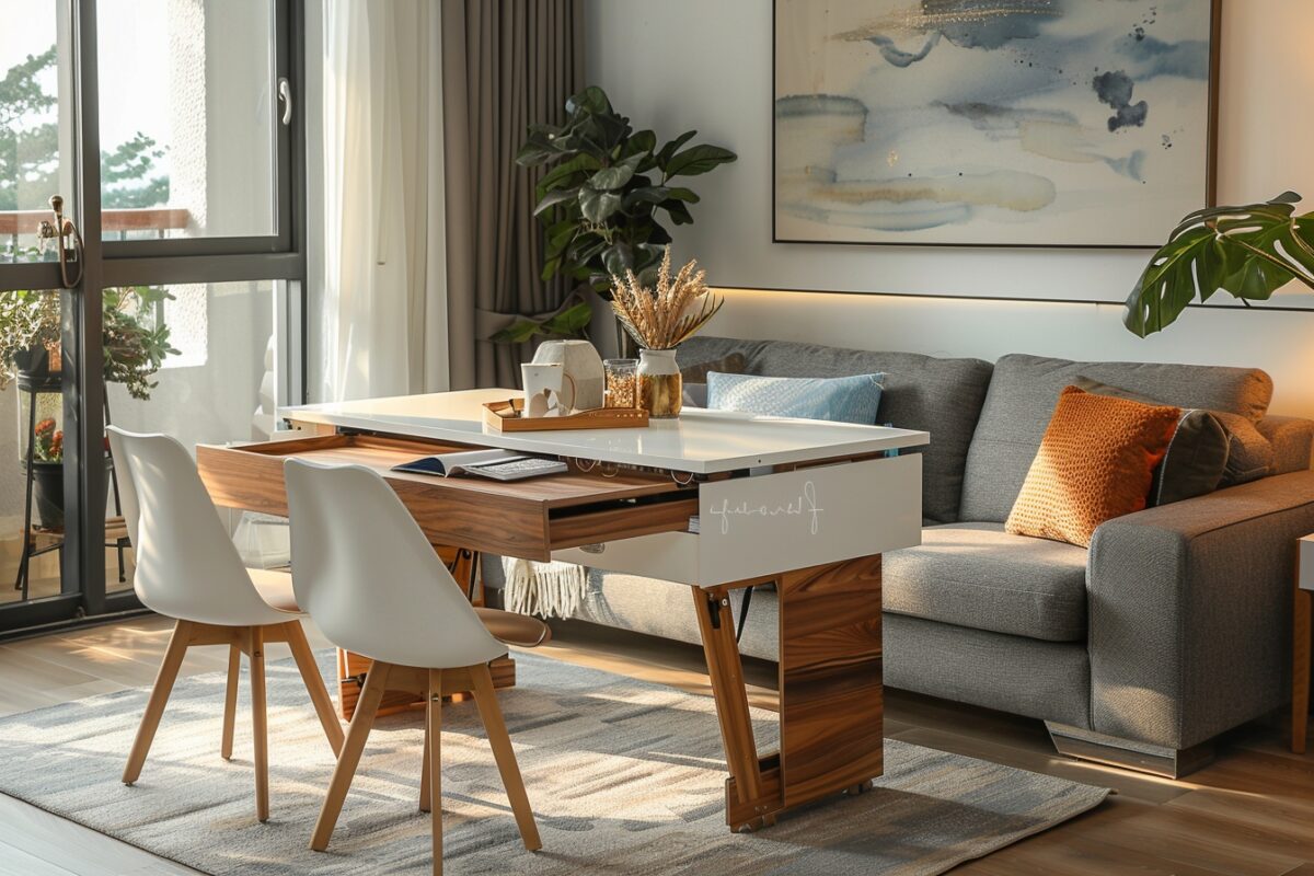 Lidl révolutionne votre espace de vie avec son meuble 2 en 1 : télétravail et dîner depuis votre canapé !