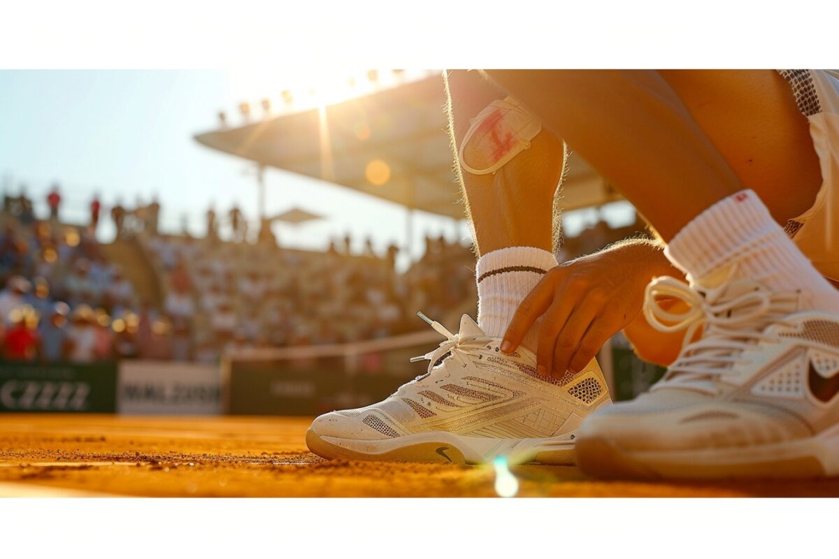 Malchance inouïe pour le prodige du tennis français Arthur Cazaux : Après un malaise, une blessure à la cheville contraint le jeune joueur à abandonner