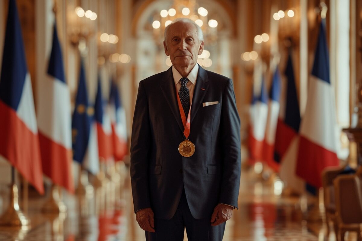 Michel Sardou reçoit la prestigieuse décoration de l'ordre du Mérite des mains d'Emmanuel Macron : une nouvelle page de l'histoire culturelle et politique française