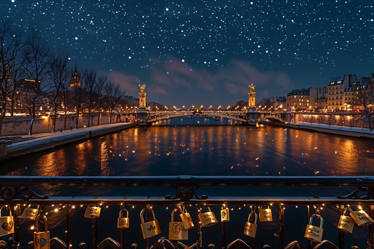 Paris la nuit : La guerre secrète contre les cadenas des amoureux sur le pont des Arts, levez le voile sur cette bataille nocturne