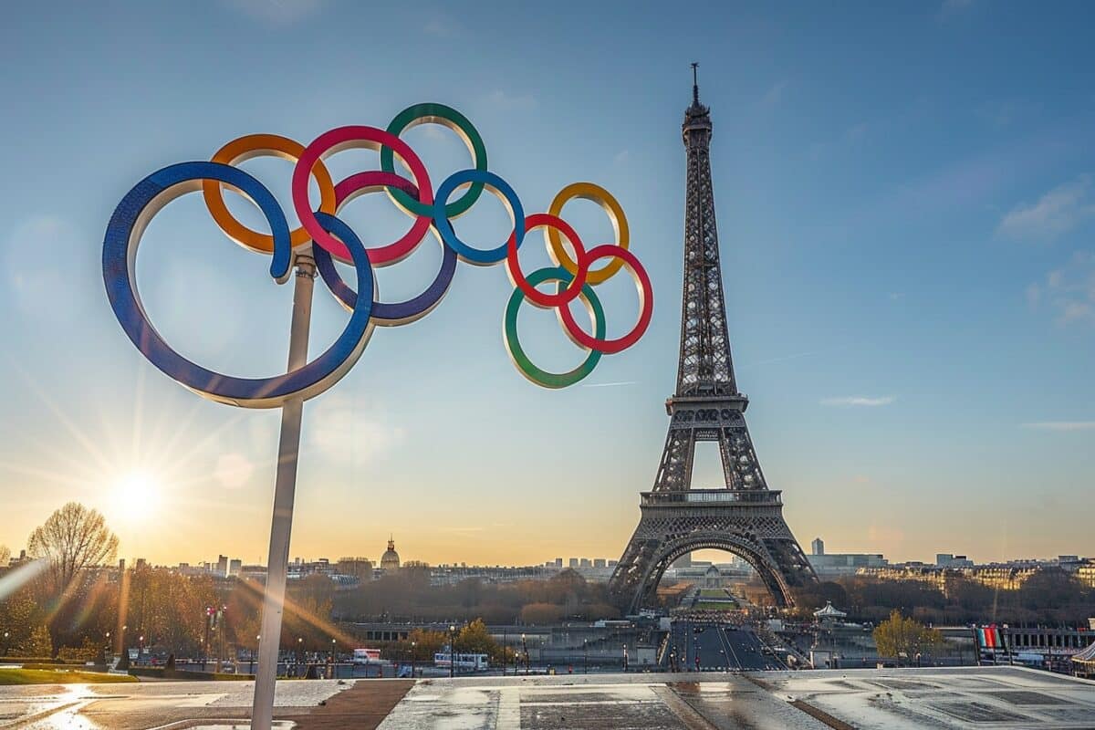 Un spectacle à couper le souffle : les anneaux olympiques vont bientôt embellir la tour Eiffel pour les JO de Paris 2024
