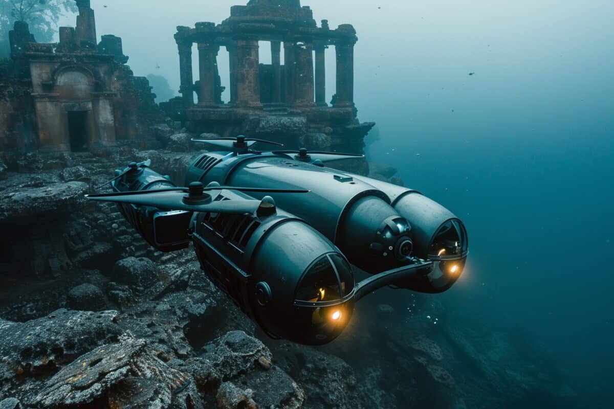 Vous n’allez pas croire comment ces drones sous-marins de pointe révolutionnent la recherche de trésors perdus sous la mer !