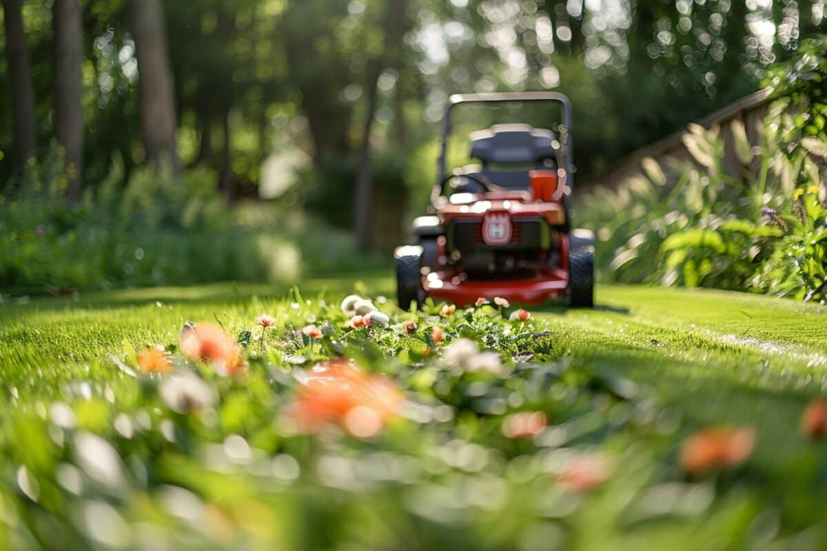 Vous tondre votre pelouse sans commettre ces erreurs pourrait sauver votre jardin